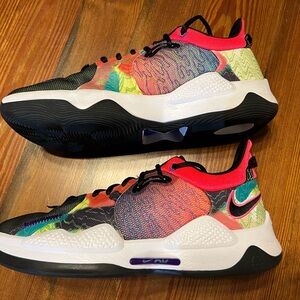 Nike PG 5 Barely‎ Volt/Black/Bright Crimson/Fierce Purple